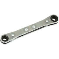 Flat Ratcheting Box Wrench, 1/4" Drive, Plain Handle D. Morneault & Fils