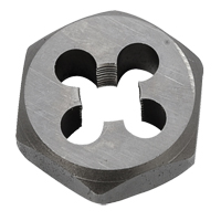 &eacute;crou &agrave; refileter hexagonale, dia. 1"/1-1/16", Filet de 1/8"-27, Acier au carbone/Acier au chrome D. Morneault & Fils