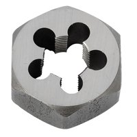 &eacute;crou &agrave; refileter hexagonale, dia. 1"/1-1/16", Filet de 3/8"-18, Acier au carbone/Acier au chrome D. Morneault & Fils