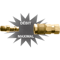 Abouts interchangeables Ultraflo, 1/4" D. Morneault & Fils