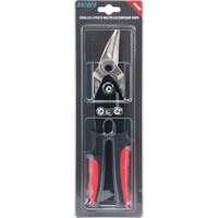 Cisailles &agrave; pivots multiples, Longueur de coupe de 1-3/8", Coupe Gauche D. Morneault & Fils