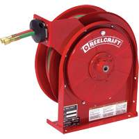 Spring Retractable Welding Hose Reel, Welding Gases, 1/4" x 25', Dual Hose, 200 psi D. Morneault & Fils