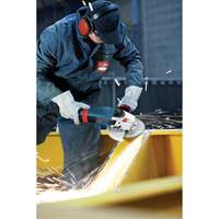 High Performance Large Angle Grinder, 9", 120 V, 15 A, 6500 RPM D. Morneault & Fils