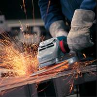 Large Angle Grinder with Rat Tail Handle, 7", 120 V, 15 A, 6500 RPM D. Morneault & Fils