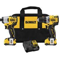 Xtreme Brushless Drill & Impact Driver Kit, Lithium-Ion, 12 V D. Morneault & Fils