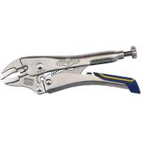 Fast Release Locking Pliers with Wire Cutter, 5" Length, Curved Jaw D. Morneault & Fils