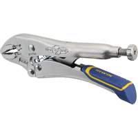 Fast Release Locking Pliers with Wire Cutter, 5" Length, Curved Jaw D. Morneault & Fils