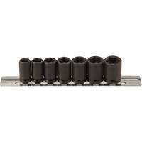 Magnetic Socket Set, 7 Pcs, Impact, 1/4" Drive Size D. Morneault & Fils