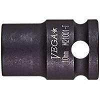 Thin Walled Socket, Impact, 8 mm, 3/8" Drive, 6 Points D. Morneault & Fils