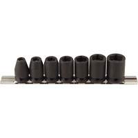 Magnetic Socket Set, 7 Pcs, Impact, 3/8" Drive Size D. Morneault & Fils