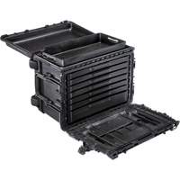 Gen 2 Mobile Tool Chest, 24" W, 6 Drawers, Black D. Morneault & Fils