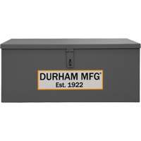 Jobsite Welder's Box, 30-11/16" x 17-3/8" x 12-3/16", Steel, Grey D. Morneault & Fils
