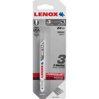 Lame de scie sauteuse pour coupe de m&eacute;tal, Bim&eacute;tal, Tige en T, 3-5/8" lo, 6 dents par pouce D. Morneault & Fils