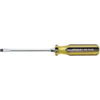 100 PLUS&reg; Standard Slotted Tip Screwdriver, 5/16" Tip, Round, 11" L, Plastic Handle D. Morneault & Fils
