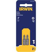 Embouts de tournevis &agrave; ins&eacute;rer, Phillips, #2, Prise 1/4" D. Morneault & Fils