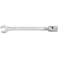 Combination Flex-Head Wrench, 12 Point, 3/8", Satin Finish D. Morneault & Fils