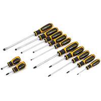 Phillips&reg;/Slotted Dual Material Screwdriver Set, 12 Pcs. D. Morneault & Fils