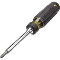 15-in-1 Multi-Bit Ratcheting Screwdriver, 8-3/4" L, Cushion Grip Handle D. Morneault & Fils