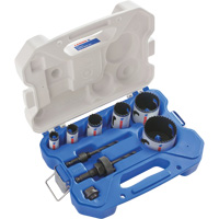 Jeu de scies-cloches bim&eacute;talliques pour plombier, 9 morceaux D. Morneault & Fils