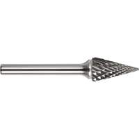 Drillco&reg; Magnum Double Cut Solid Carbide Burr, SM-3, 1/4" Dia., 1/4" Shank, 1" Depth of Cut D. Morneault & Fils