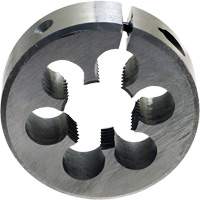 DRILLCO Round Adjustable Pipe Die, 1/16"-27 Thread, High Speed Steel D. Morneault & Fils