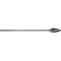 Drillco&reg; Double Cut Ballnose Cone Burr, SH-2L6 D. Morneault & Fils