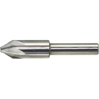 Fraise sans broutage Drillco, 3/16", Acier rapide, Angle de 60°, 6 cannelures D. Morneault & Fils