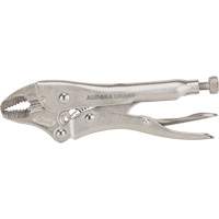 Locking Pliers with Wire Cutter, 5" Length, Curved Jaw D. Morneault & Fils