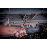 90-Tooth Reversible Ratcheting Wrench, 12 Point, 1/2", Chrome/Polished Finish D. Morneault & Fils