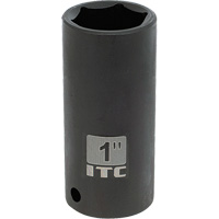 Socket, Impact, 1-1/8", 1/2" Drive, 6 Points D. Morneault & Fils