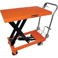 SLC-1100 SLC Series Hydraulic Scissor Lift Cart, 39" L x 21" W, 1100 lbs. Cap. D. Morneault & Fils