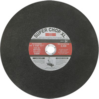 A30R Super Chop Stud-Cutting Cut-Off Wheel, 14" x 3/32", 1" Arbor, Type 1, 4400 RPM D. Morneault & Fils