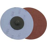 Cloth Backing  Sanding Discs for Die Grinders - Steel Application, 3" Dia., 36 Grit, Aluminum Oxide D. Morneault & Fils