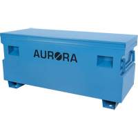 Jobsite Tool Box, 60" x 24" x 27-1/2", Steel, Blue D. Morneault & Fils