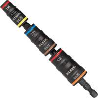 7-in-1 Flip Socket Set, 8 Pcs, Impact, 1/4'' Drive Size D. Morneault & Fils