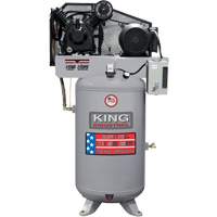 2-Stage Air Compressor, 80 Gal. (96 US Gal) D. Morneault & Fils