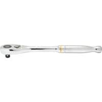 Cl&eacute; &agrave; cliquet &agrave; t&ecirc;te en larme &agrave; d&eacute;clenchement rapide &agrave; 90 dents, Prise de 3/8", Poign&eacute;e Ergonomique D. Morneault & Fils