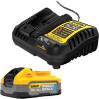 Ensemble de batterie POWERSTACK, Lithium-ion, 20 V, 5 Ah D. Morneault & Fils