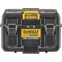 ToughSystem&reg; 2.0 20V Dual Port Charger, 14" x 15" x 9", Black/Yellow D. Morneault & Fils