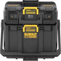 ToughSystem&reg; 2.0 Adjustable Work Light with Storage, 16" x 11" x 14", Black/Yellow D. Morneault & Fils