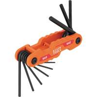 Compact Folding Hex Key Set, 9 Pcs., Imperial D. Morneault & Fils
