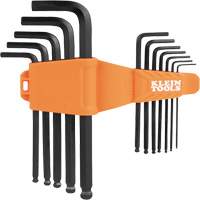 L-Style Ball-End Hex Key Wrench Set, 12 Pcs., Imperial D. Morneault & Fils