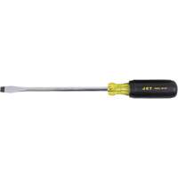 JKSS-8R Tournevis &agrave; fente, Tige de 3/8", Ronde, 8" lo, Prise en Coussin&eacute;e D. Morneault & Fils