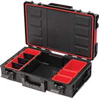 Arx Small Toolbox, 23" x 15" x 7-1/2", Black D. Morneault & Fils