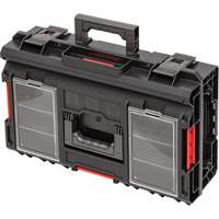 Arx Small Toolbox, 23" x 15" x 7-1/2", Black D. Morneault & Fils