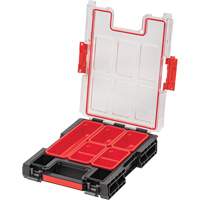 Arx Medium Organizer with Bins, 10-3/10" x 14-3/10" x 3", Black D. Morneault & Fils