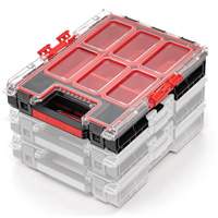 Arx Medium Organizer with Bins, 10-3/10" x 14-3/10" x 3", Black D. Morneault & Fils