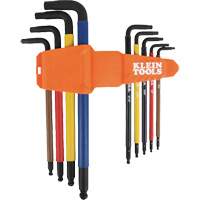 Colour-Coded Extra-Long L Style Hex Key Caddy Set, 9 Pcs., Imperial D. Morneault & Fils