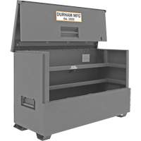 57.4 cu. ft. Jobsite Piano Box, 72-7/16" W x 33-7/8" D x 49-7/16" H, Grey D. Morneault & Fils