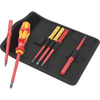 Tournevis imp&eacute;rial porte-embouts Kraftform Kompakt VDE 7 et embouts, 1000 V, 6 M D. Morneault & Fils